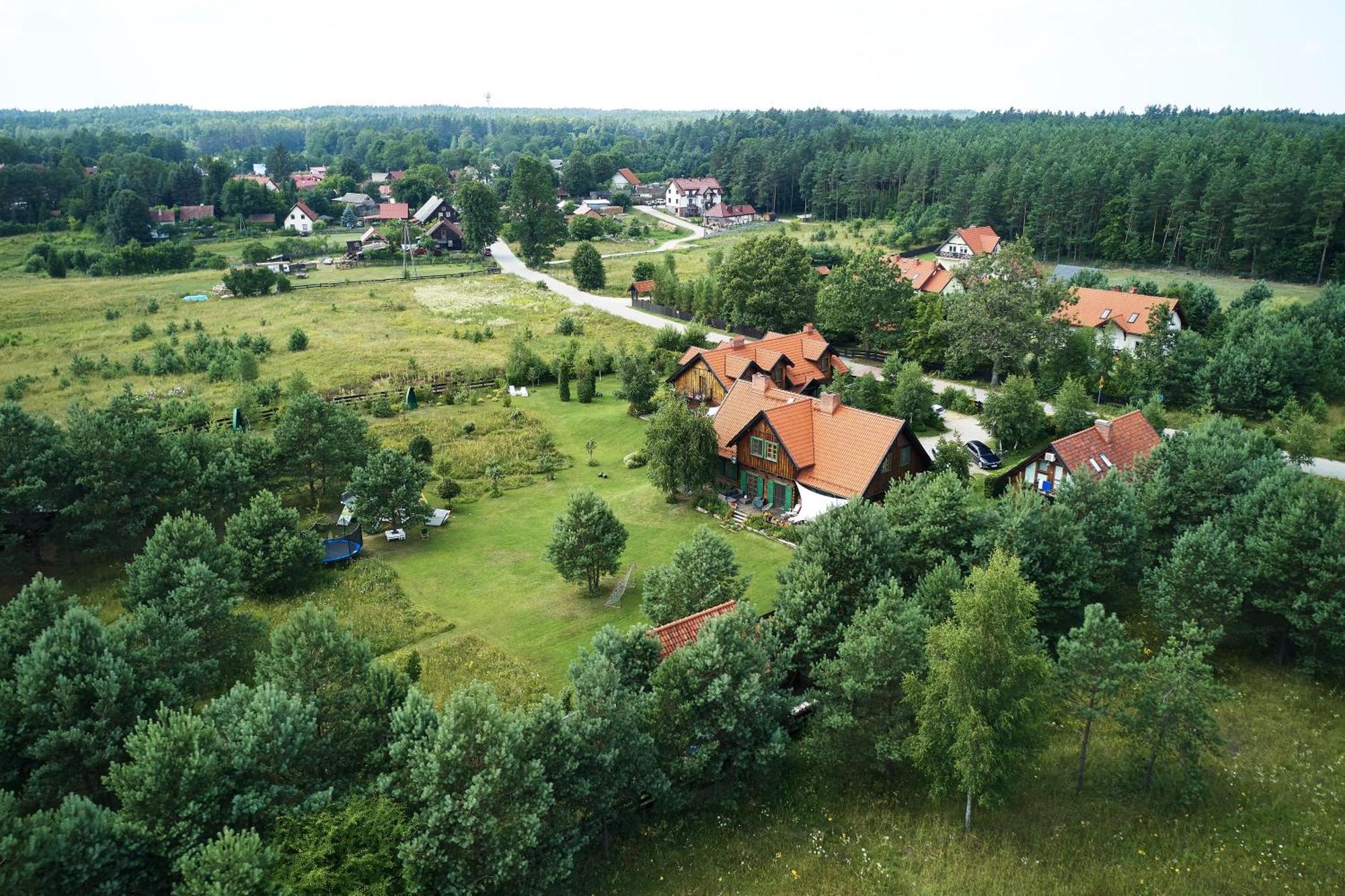 Gosciniec Szuwary Apartment Krutyn Exterior photo